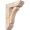 Ekena Millwork Legacy Slat Smooth Bracket w/ Offset Brace, Douglas Fir, 7 1/2"W x 22"D x 30"H BKT0806X22X30LEC06SDF - alternate 1
